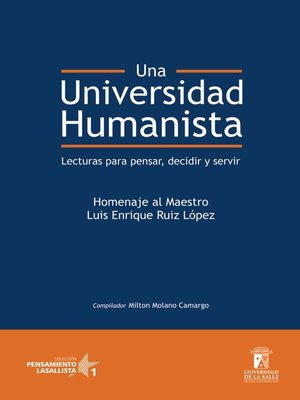 cover image of Una universidad humanista